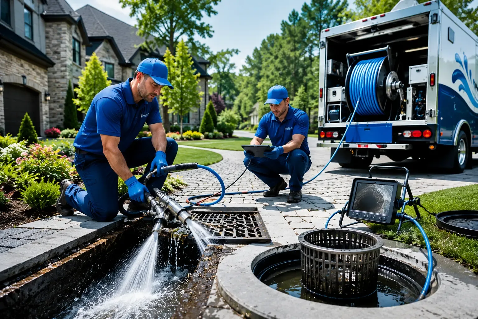 Local outdoor drain cleaning professionals in New Albany, OH