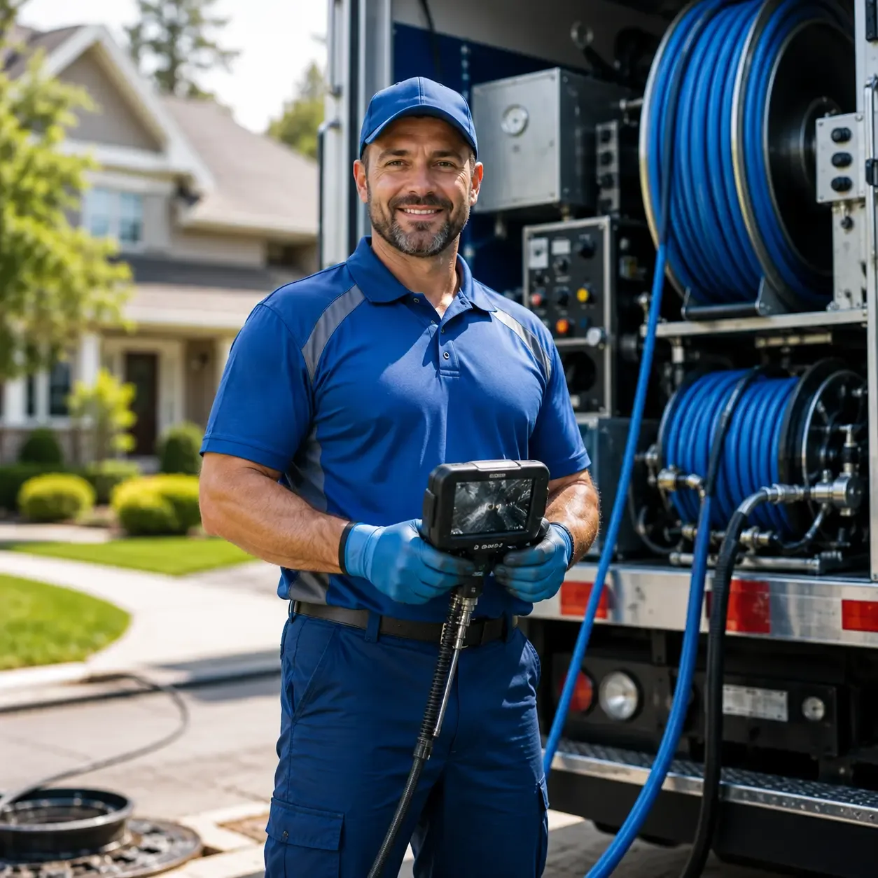 Local outdoor drain cleaning specialists in New Albany, OH